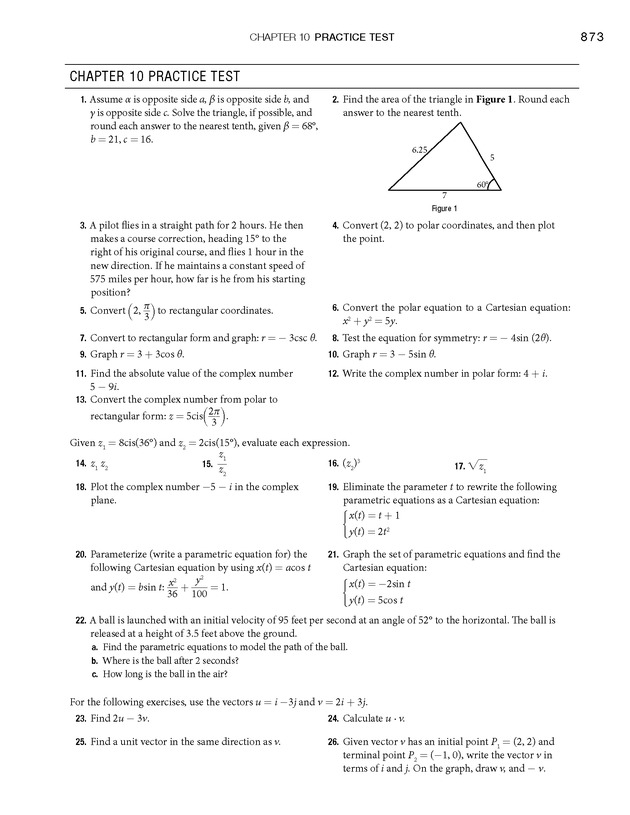 Algebra and Trigonometry - Front Matter 891